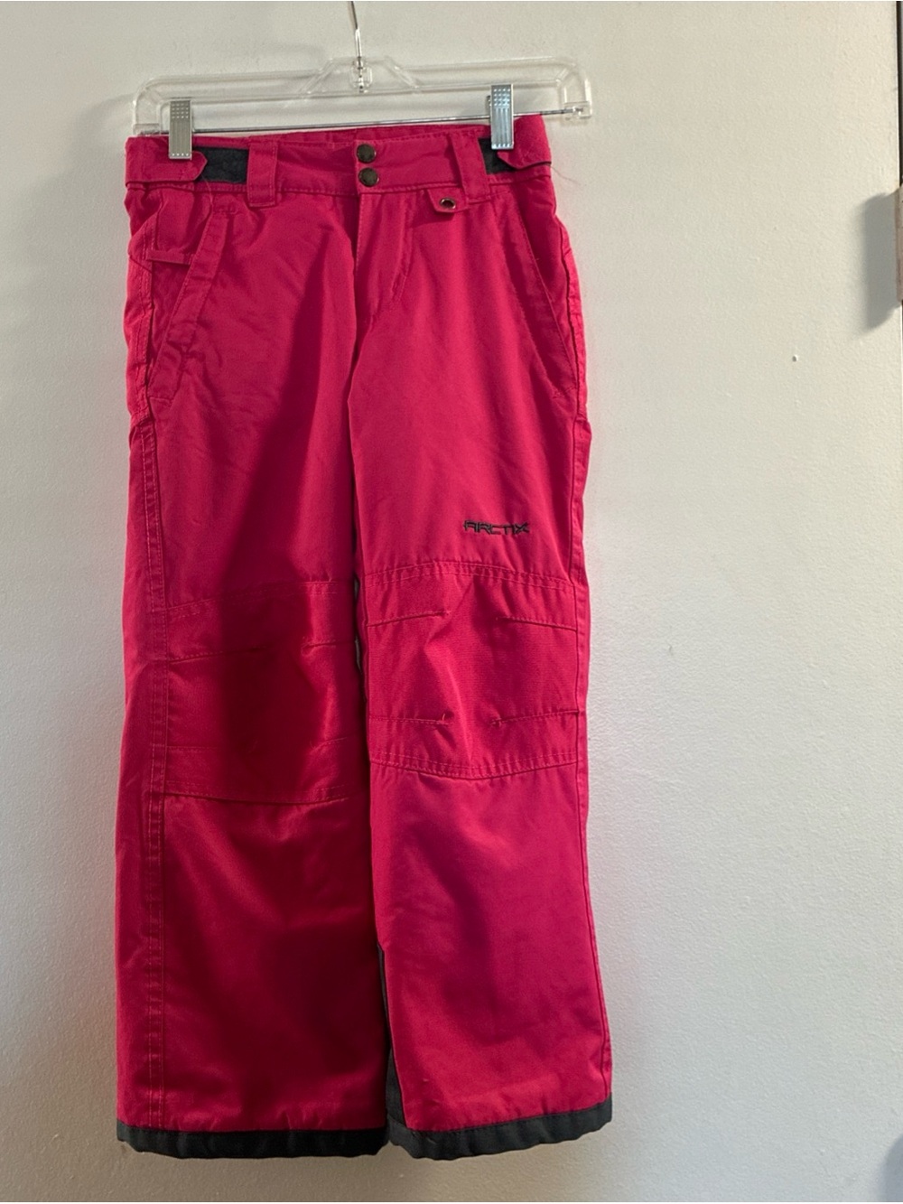 Arctix Girls Kids Bright Pink Cargo Snow Pants